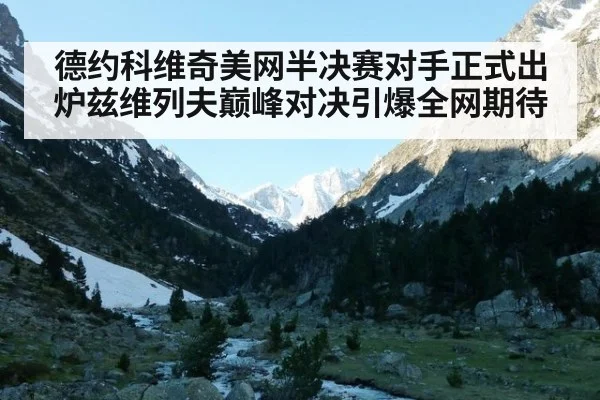 德约科维奇美网半决赛对手正式出炉兹维列夫巅峰对决引爆全网期待